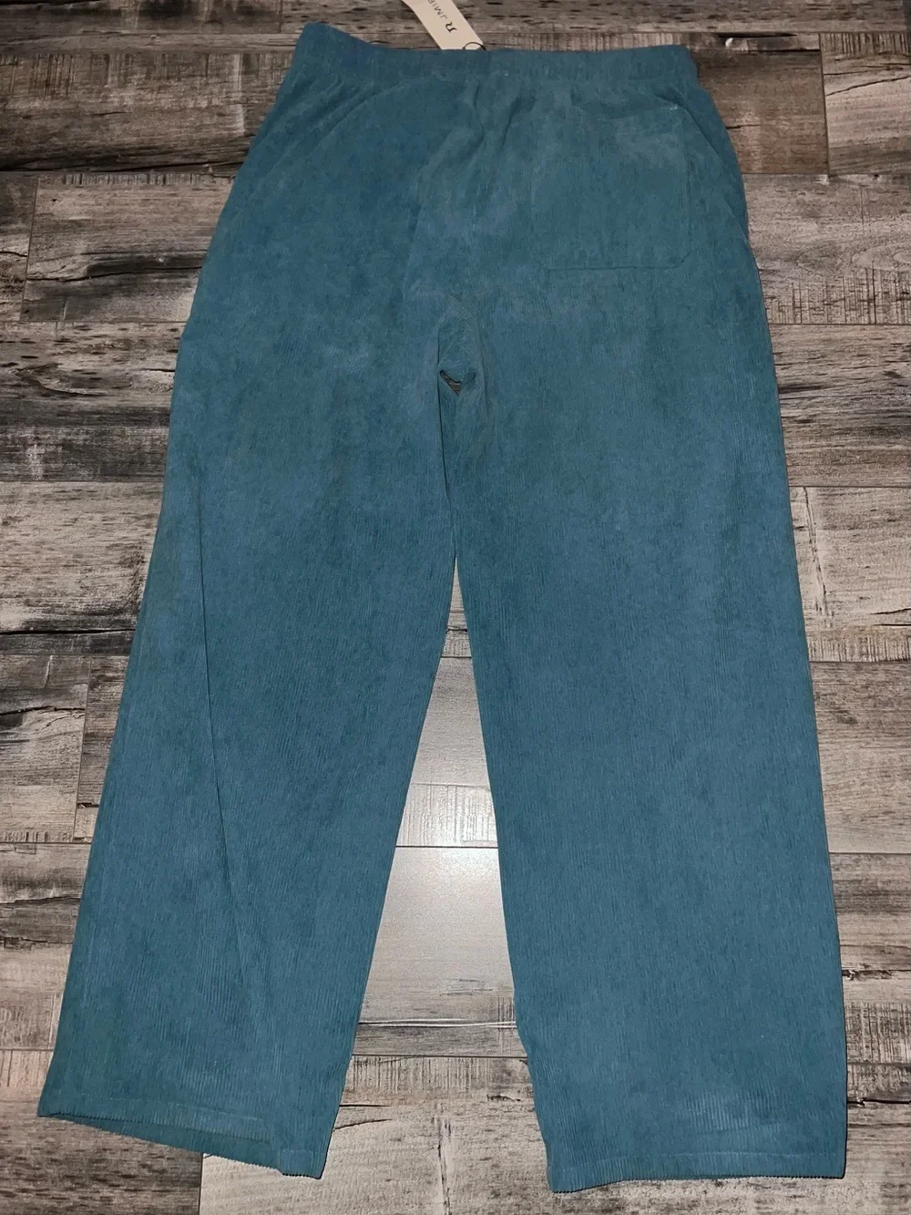 Teal Blue corduroy Pants